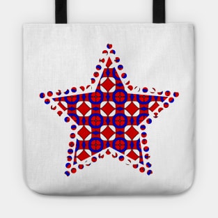 Red White and Blue Tote