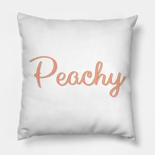 Peachy Pillow