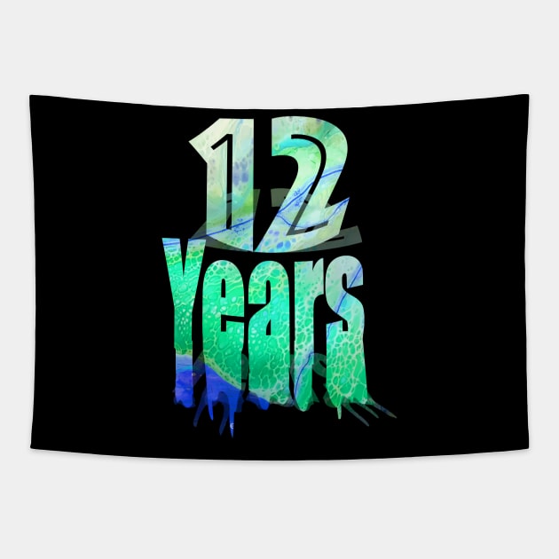 12 years Tapestry by Yous Sef