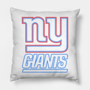 Ny Giants Football Pillow