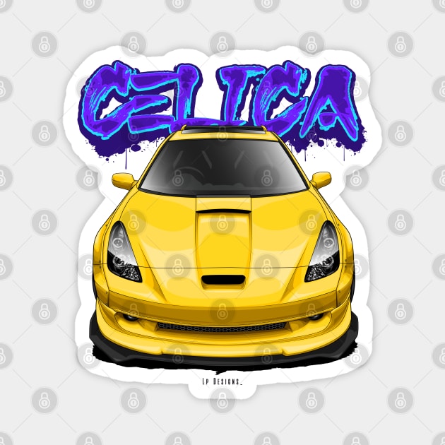 Celica Gt Magnet by LpDesigns_