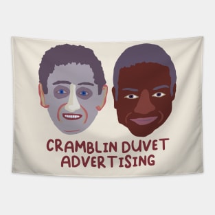 CRAMBLIN DUVET ADVERTISING Tapestry