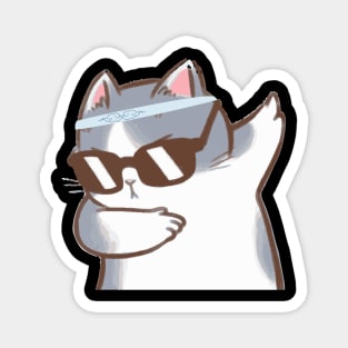 cat dab Magnet