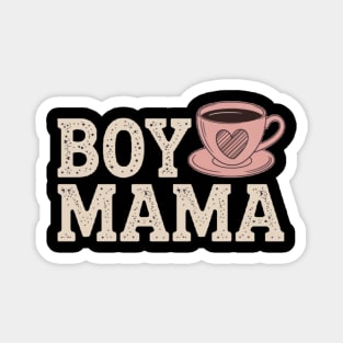 Coffee boy mom Magnet