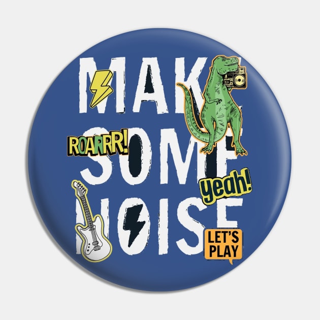 Make some noise Pin by FunnyHedgehog