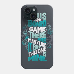 Board Gamer's Creed Phone Case