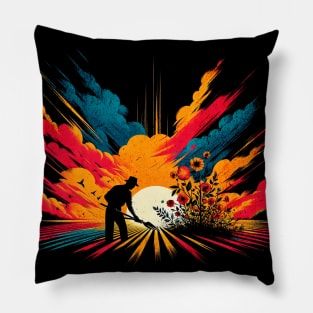 Gardener Untold Heroes Design Pillow