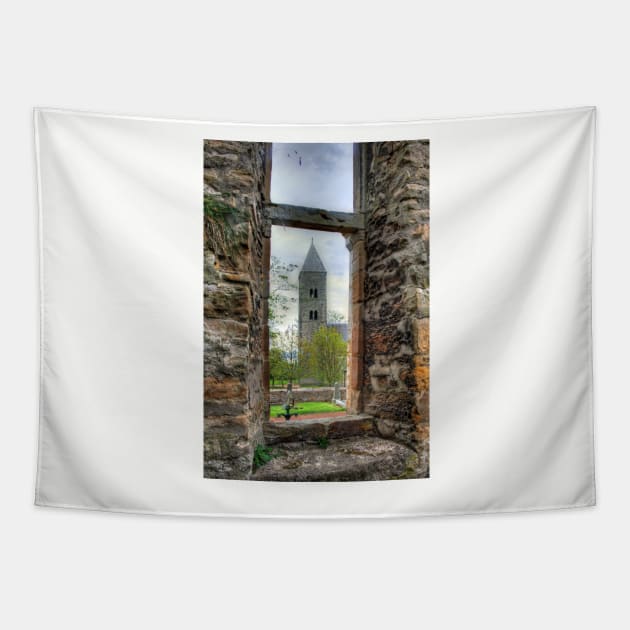 In the square window Tapestry by tomg