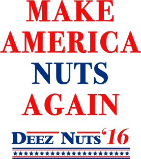 Make America Nuts Again - Deez Nuts 2016 Magnet