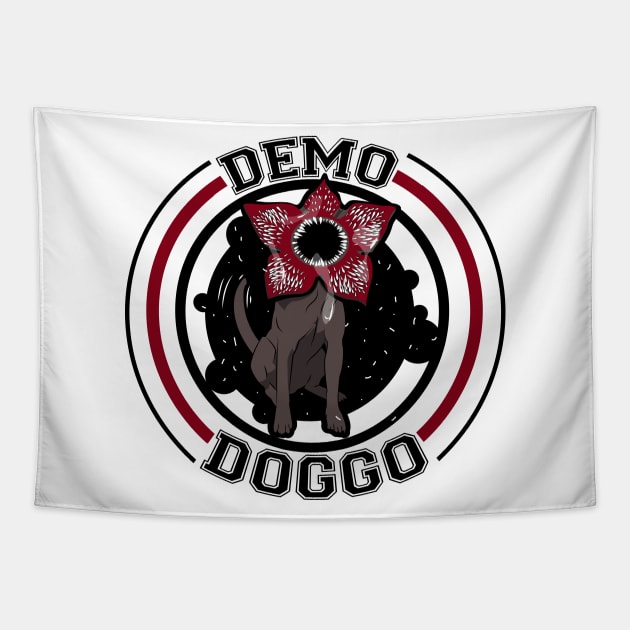 DemoDoggo Tapestry by Ddalyrincon