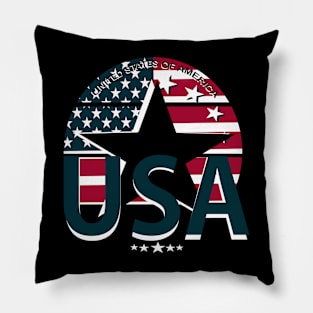 USA flag Pillow