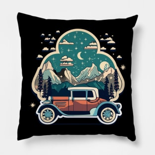 Ford Model T | Vintage Car Pillow