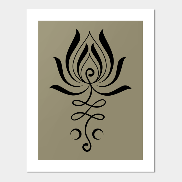Simple Lotus Symbol Yoga Unalome Tattoo - Lotus Flower - Posters and Art Prints | TeePublic Simple Lotus Symbol Yoga Unalome Tattoo - Lotus Flower - Posters and Art Prints | TeePublic