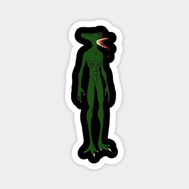 Alien Boy Magnet by Sew Sick Threads