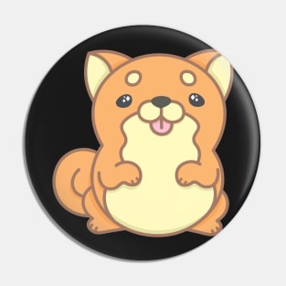 Chubby shiba inu Pin