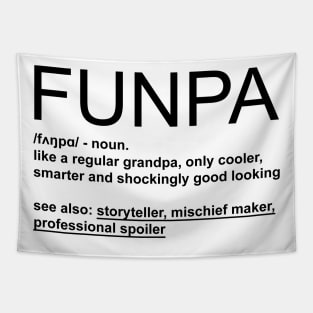 FunPa. Fun Grandfather. Tapestry