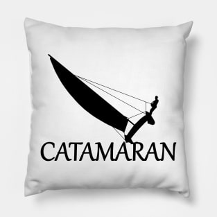 Catamaran - cat sailing Pillow
