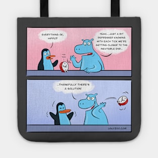 "The Solution" for Zoo Pals of the Ugly Zoo Comic Strip Tote