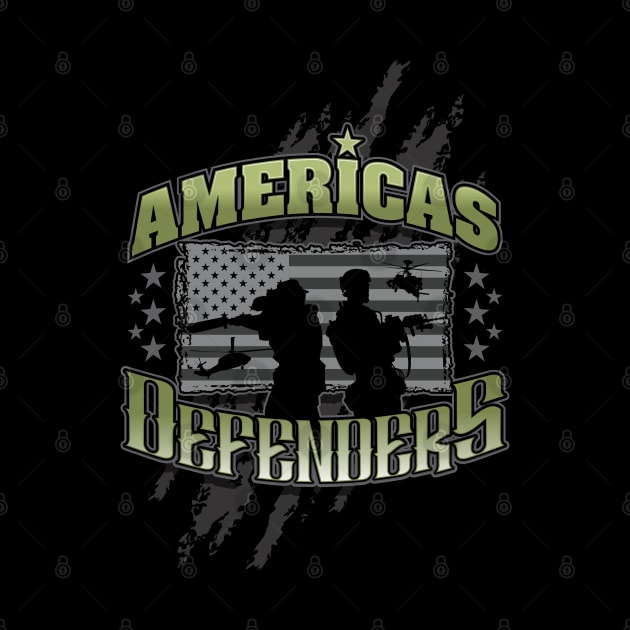 AMERICAS DEFENDERS by razrgrfx