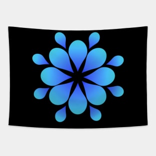 Flower abstract - Graphic - geometric pattern Tapestry