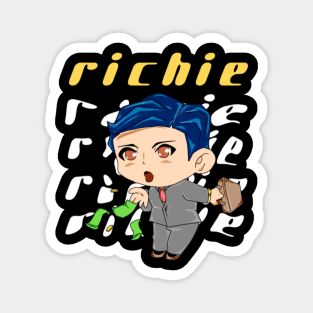 Richie the rich boy Magnet