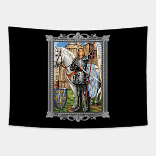 St Joan of Arc Am Not Afraid I Was Born Do This Saint Tapestry