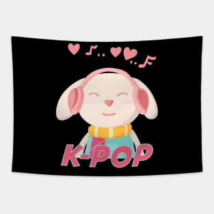 K-pop Bunny Tapestry