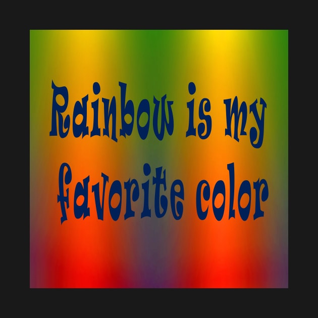 Radiant Gradient Rainbow - Rainbow is My Favorite Color by Klssaginaw