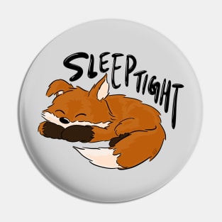 Sleep Tight, Fitz the Fox Pin