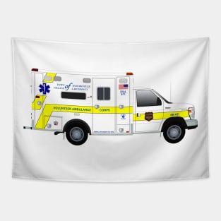 Larchmont Ambulance Tapestry