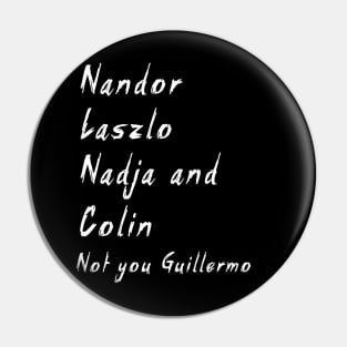 Nandor Laszlo Nadja And Colin Not You Guillermo Pin