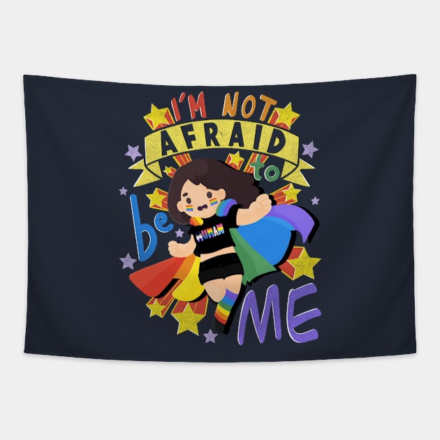 I'm Not Afraid to be Me Tapestry by TaylorRoss1