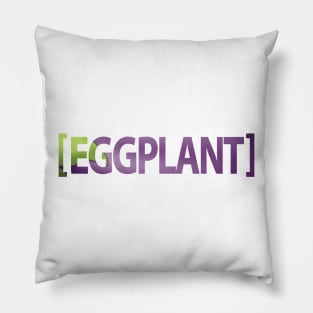 Eggplant Emoji Pillow