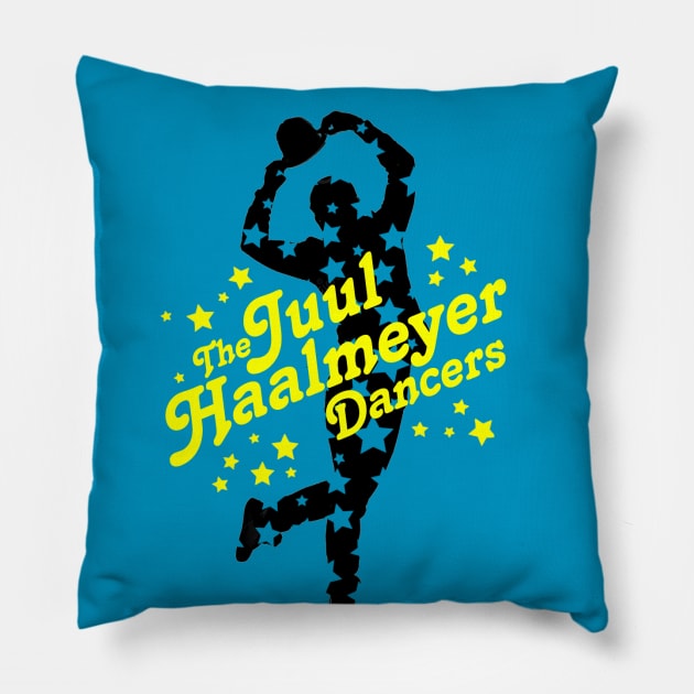 The Juul Haalmeyer Dancers SCTV Pillow by Pop Fan Shop