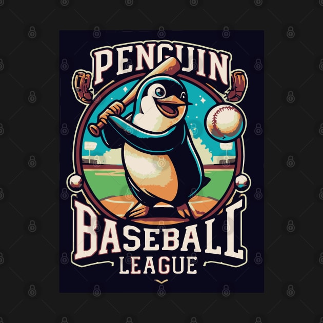 Penguin Baseball Tribute - Penguin Baseball League by TributeDesigns