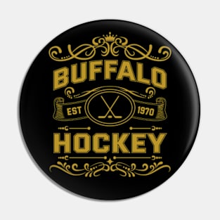 Vintage Buffalo Hockey Pin