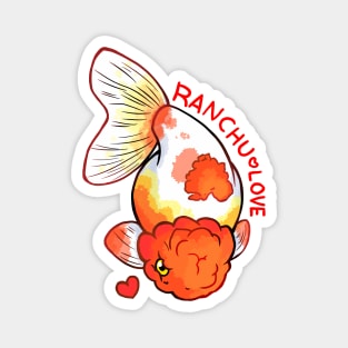 Ranchu Love Magnet