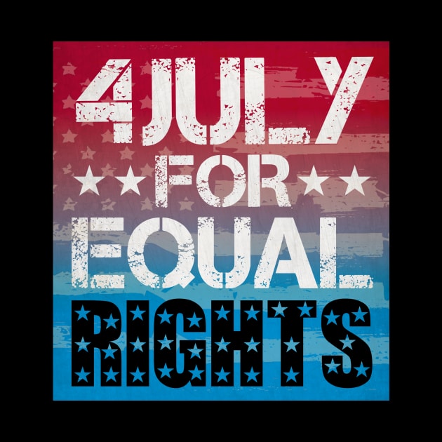 Women's patriotic 4th july for Equal Rights by Goldewin