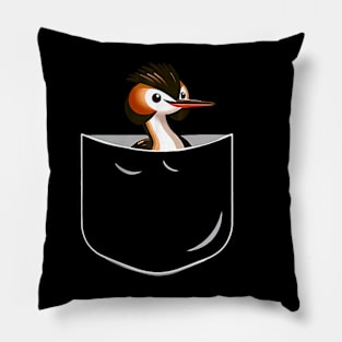 Retro Funny Puteketeke New Zealand's Bird Of The Century Pillow