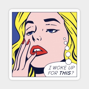 Pop Awake Girl Magnet