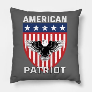 American Patriot Flag Pillow