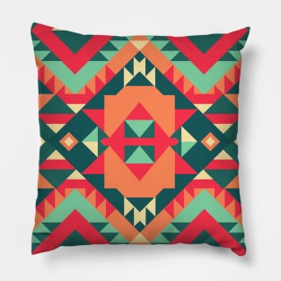 Summer Night Triangle Pattern Pillow