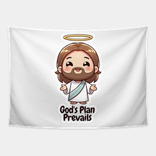 Jesus Saves, Gifts with Christian quotes Tapestry