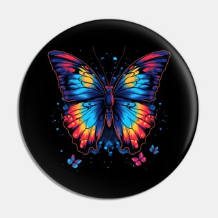 Colorful Butterfly Pin