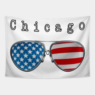 AMERICA PILOT GLASSES CHICAGO Tapestry