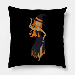 Cute Witch Pillow