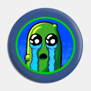 Crying Fresh Pickle Pin