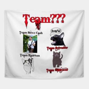 Steve Talking Kitty Cat Tapestries Teepublic