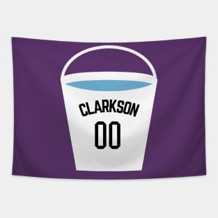 Jordan Clarkson Bucket - Utah Jazz Tapestry