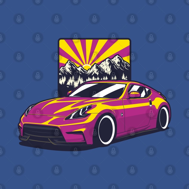 Purple 370z by KaroCars